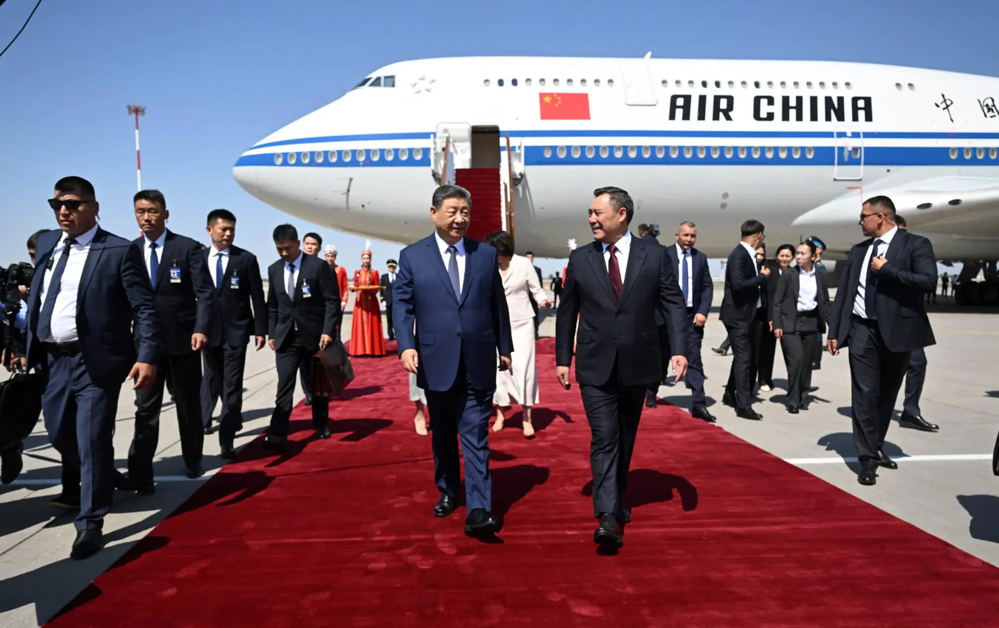 Chinese President Xi Jinping in Bishkek