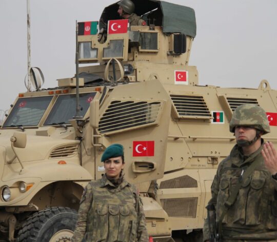 Turkish Armed Forces protect Hamid Karzai International Airport in Kabul