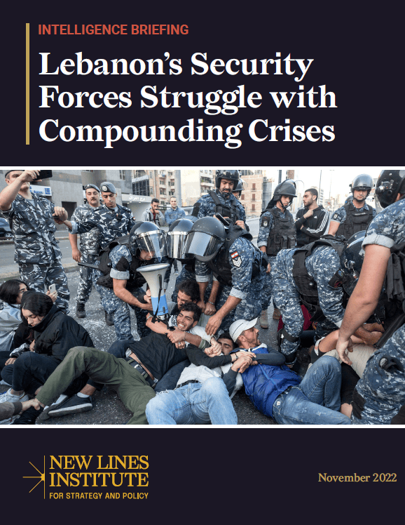 Lebanon’s Security Forces Struggle with Compounding Crises