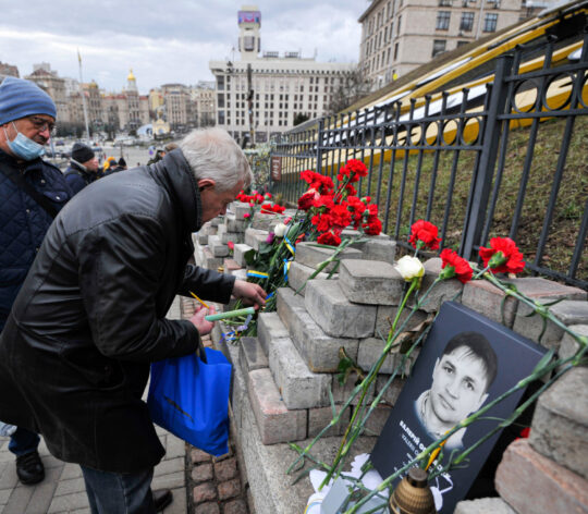 Ukrainians pay their respects to the Heavenly Hundred|20220322-Russia-Color-Revolutions-Chart_Econ|20220322-Russian-Troop-Strength|20220322-Russia-Color-Revolutions-Aid|20220322-Russia-Color-Revolutions-Chart_Sanctions|20220322-Russia-Color-Revolutions-Aid-1