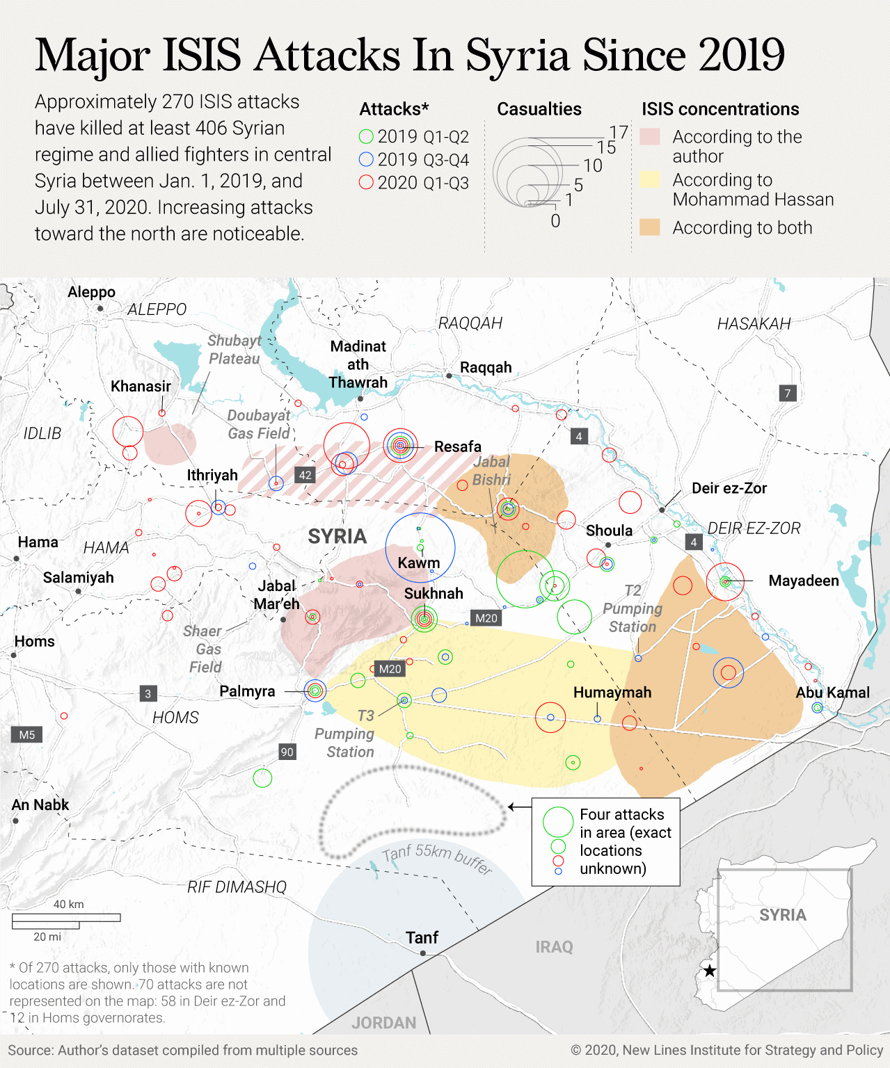 Strengthening And Expanding ISIS Central Syria Campaign New Lines 