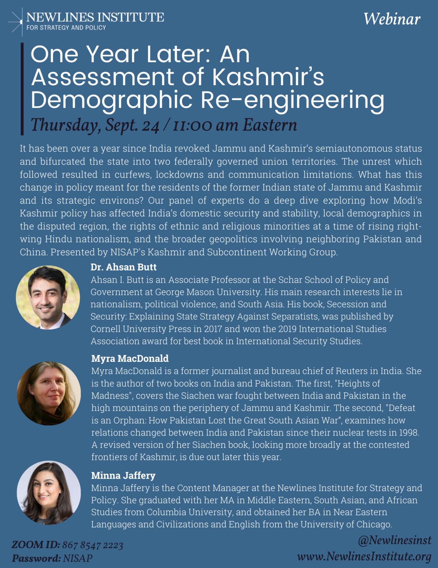 One Year Later: An Assessment of Kashmir’s Demographic Re-engineering